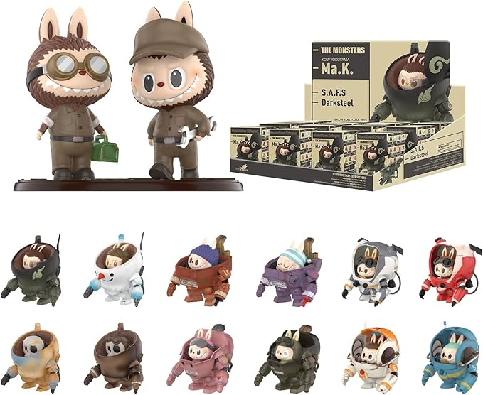POP MART Labubu The Monsters X KOW YOKOYAMA Ma.K.POP MART Blind