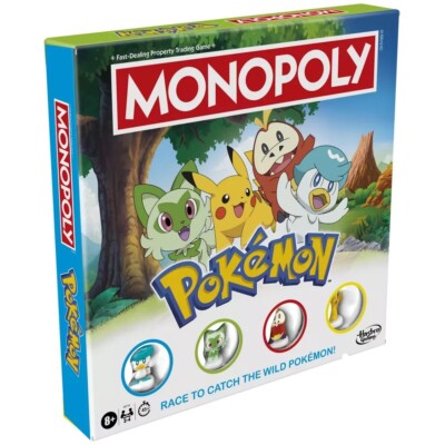 Hasbro Monopoly Pokemon Board Game | eBay