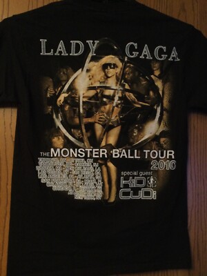 Lady Gaga - The Monster Ball Tour 2010 - With Kid Cudi - Black