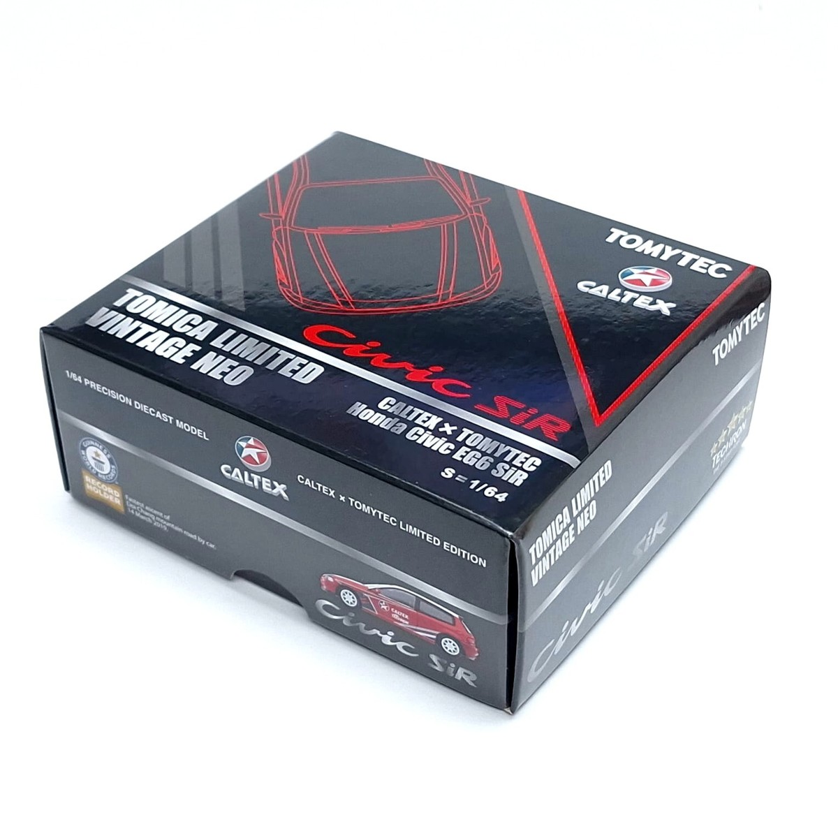 Tomica Limited Edition Vintage NEO LV CALTEX Honda Civic EG6 SiR 1