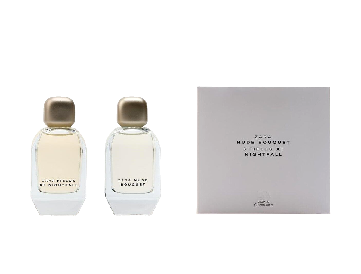 Zara Nude Bouquet & Fields At Nightfall Duo Set 2x100ml Perfume