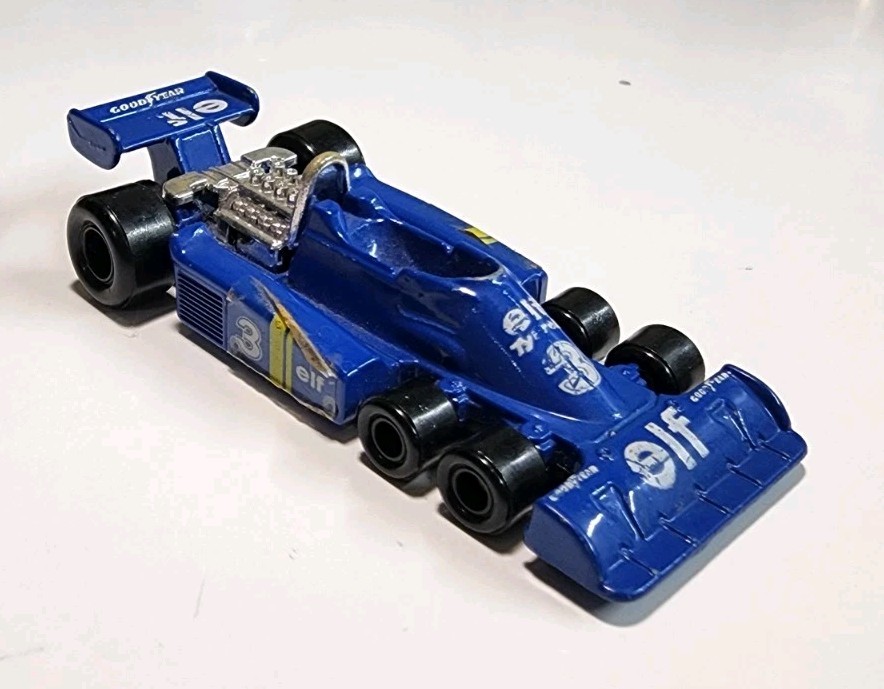 Vintage Tomica Tomy F32 Tyrrell P-34 Ford 1/52 Diecast F1 Indy