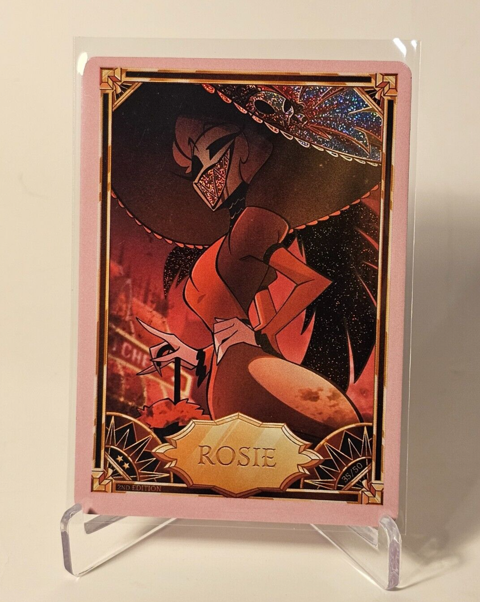 Hazbin Hotel Trading Card - Rosie 35/50 PINK FOIL - 2nd Edition | eBay