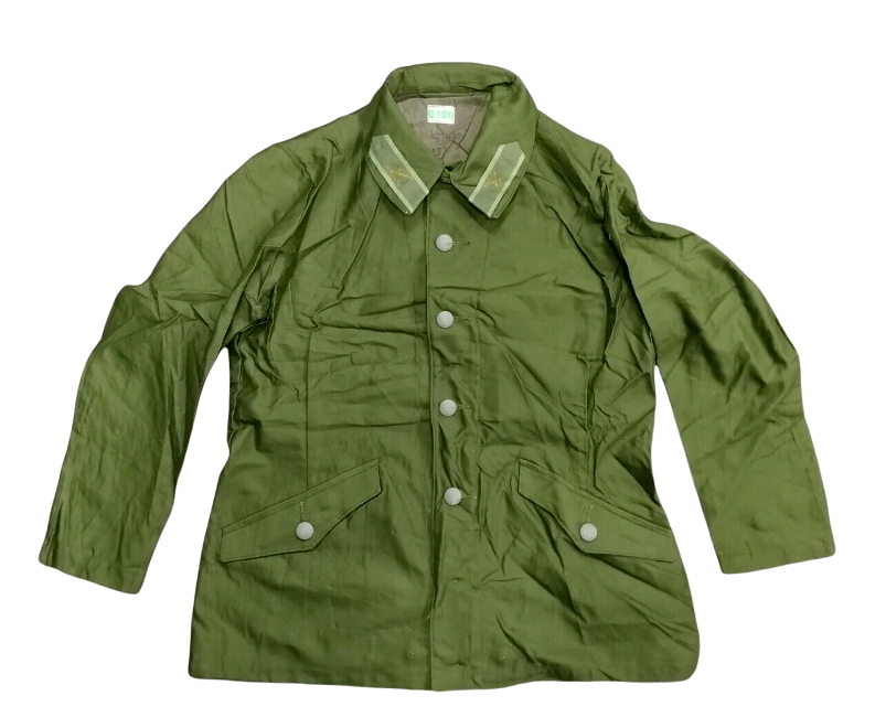 Genuine Vintage Swedish Army M59 Olive Green Work Chore Jacket 60s