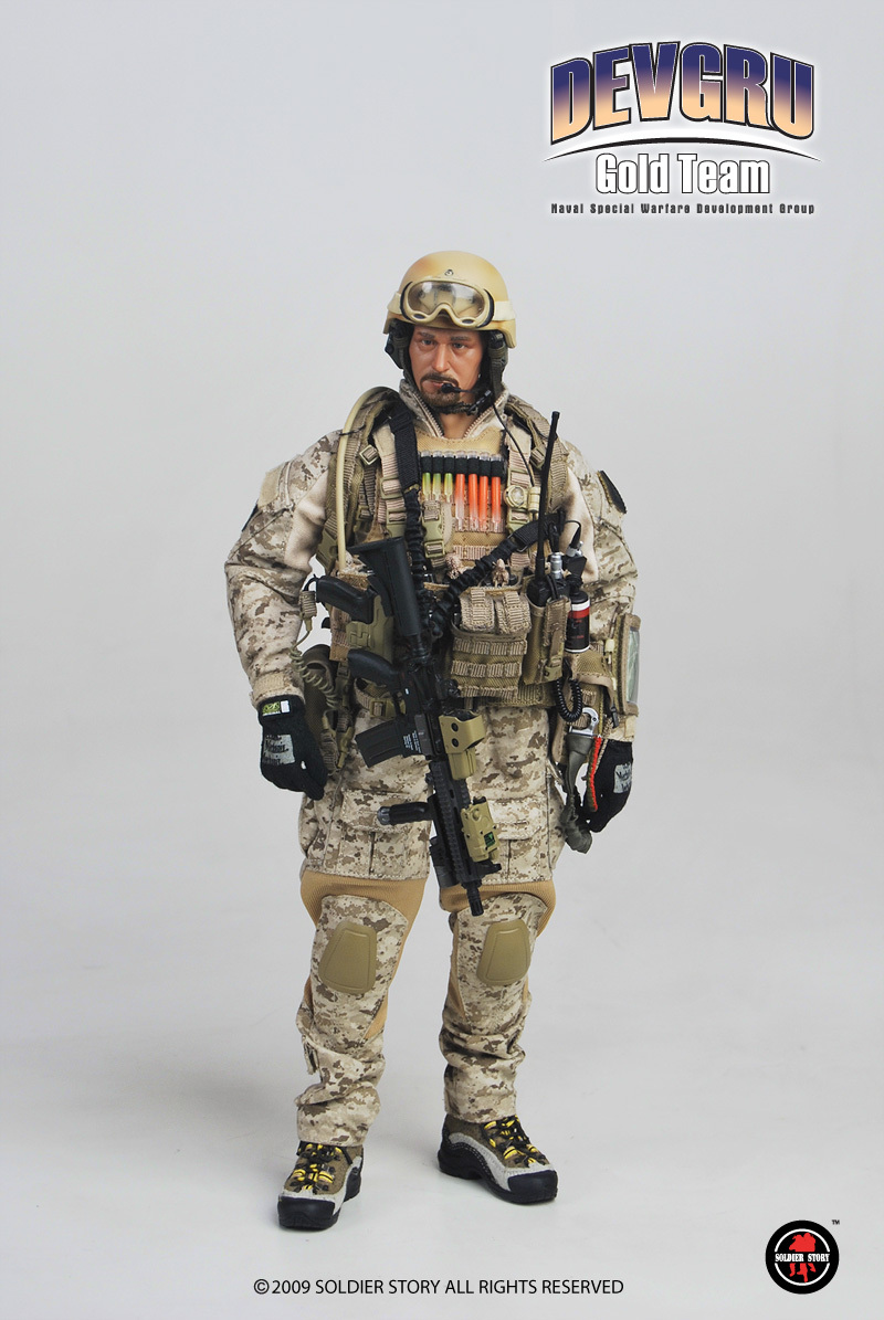 Devgru Gold Team Naval Special Warfare Develop Group 1/6th Scale