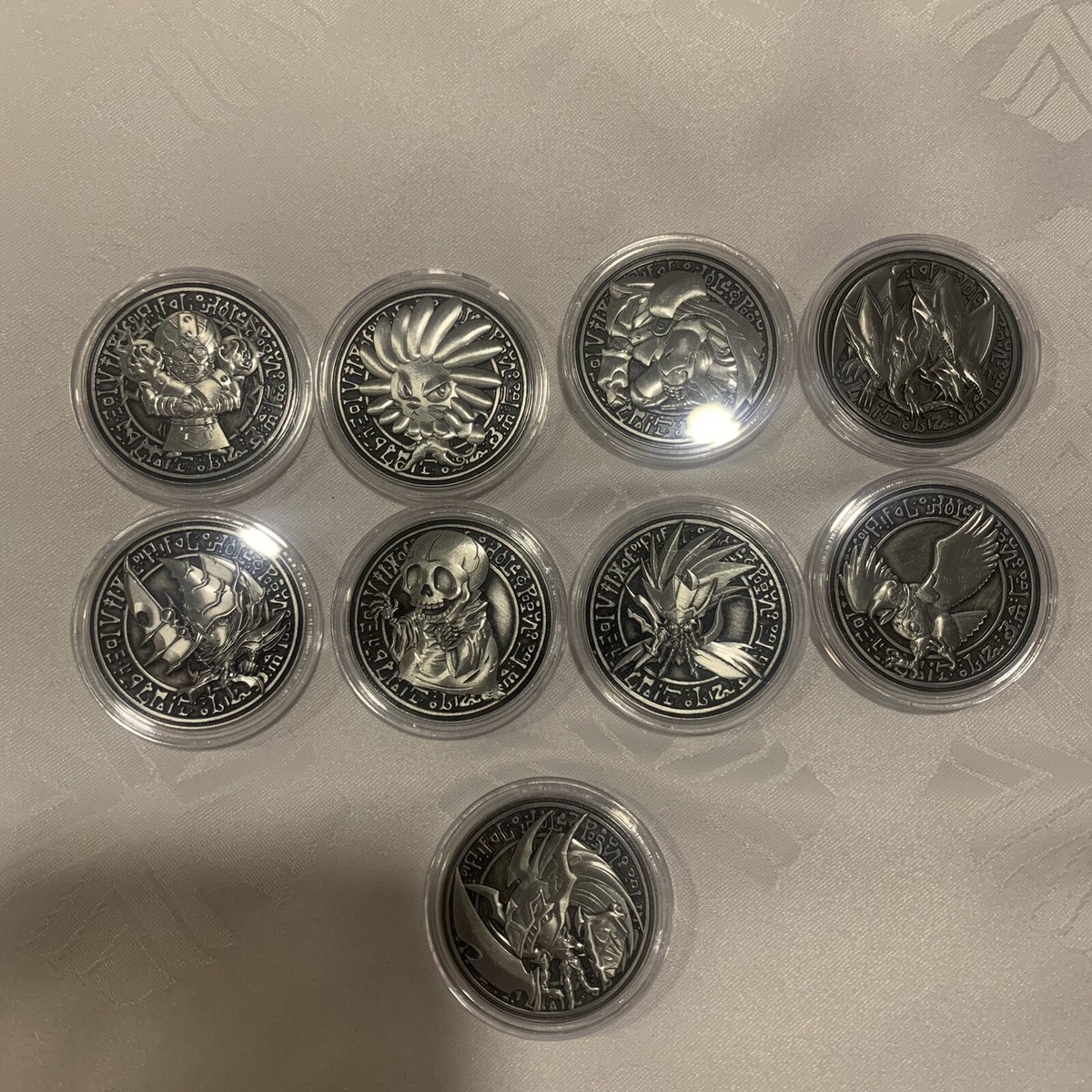 YuGiOh Official YCS Pre-Reg Coin | Complete SILVER Set Wave 2 -New