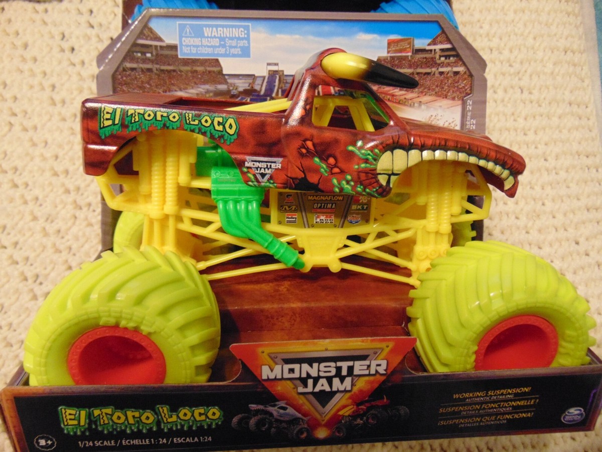 2024 SERIES 22 ZOMBIE EL TORO LOCO SPIN MASTER Monster Jam Truck 1