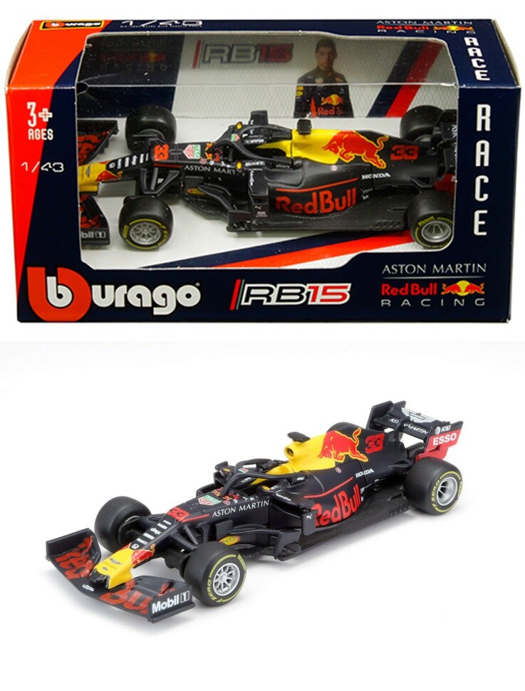 Bburago Aston Martin Red Bull Racing RB15 Max Verstappen #33