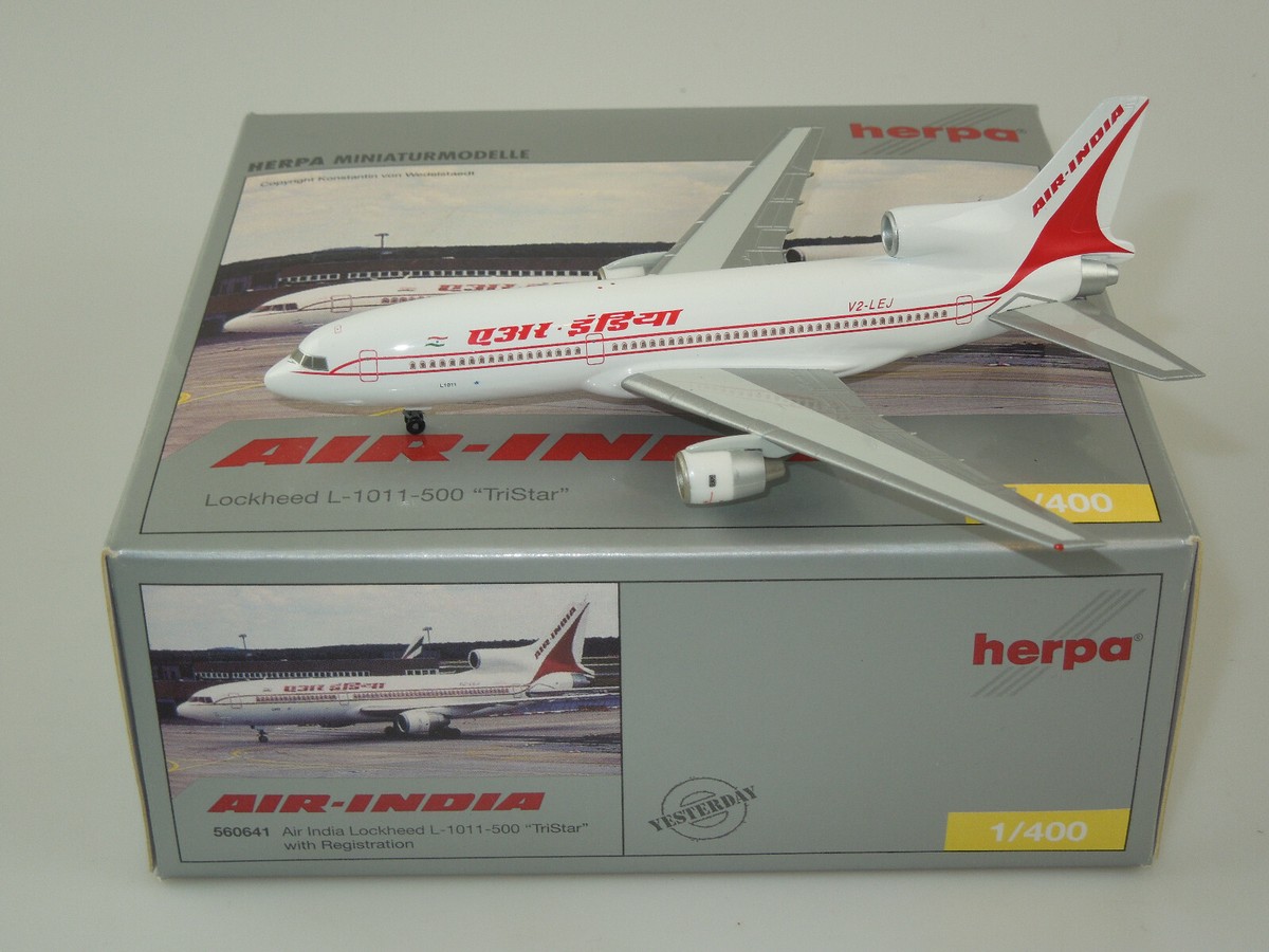 Herpa 1:400 Lockheed L-1011-500 Tristar Air India | eBay