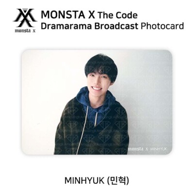 MONSTA X Broadcast The Code Dramarama Official PhotoCard - Member