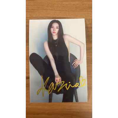 Aespa Karina Autograph Photos Signature Fidelity Gifts 6 Inch