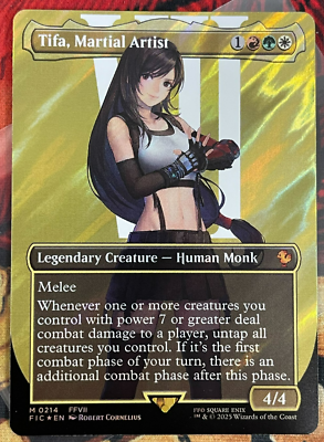 PSA10 MTG FF ティファTifa, Martial Artist 連番 PSA10 MTG FF