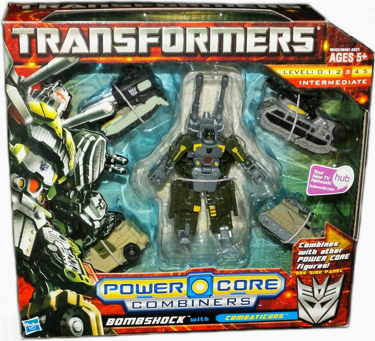 Transformers Power Core Combiners Bombshock with Combaticons