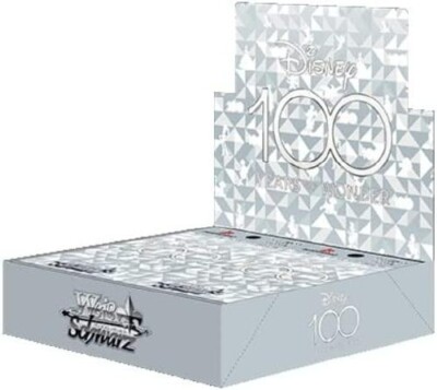 Weiss Schwarz Disney 100 Years of Wonder Booster Packs Box Japan