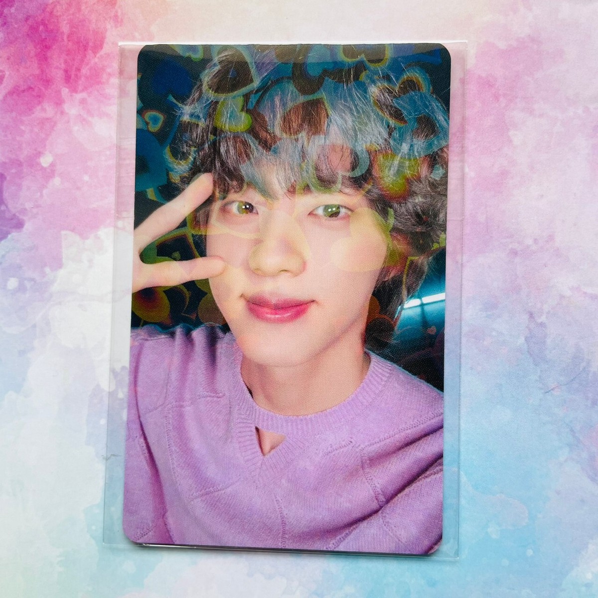 JIN BTS Solo Single The Astronaut Photo Card Japan Weverse