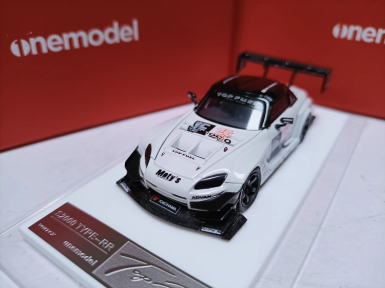 Onemodel 1/64 Scale Honda S2000 TYPE-RR Racing Sports 