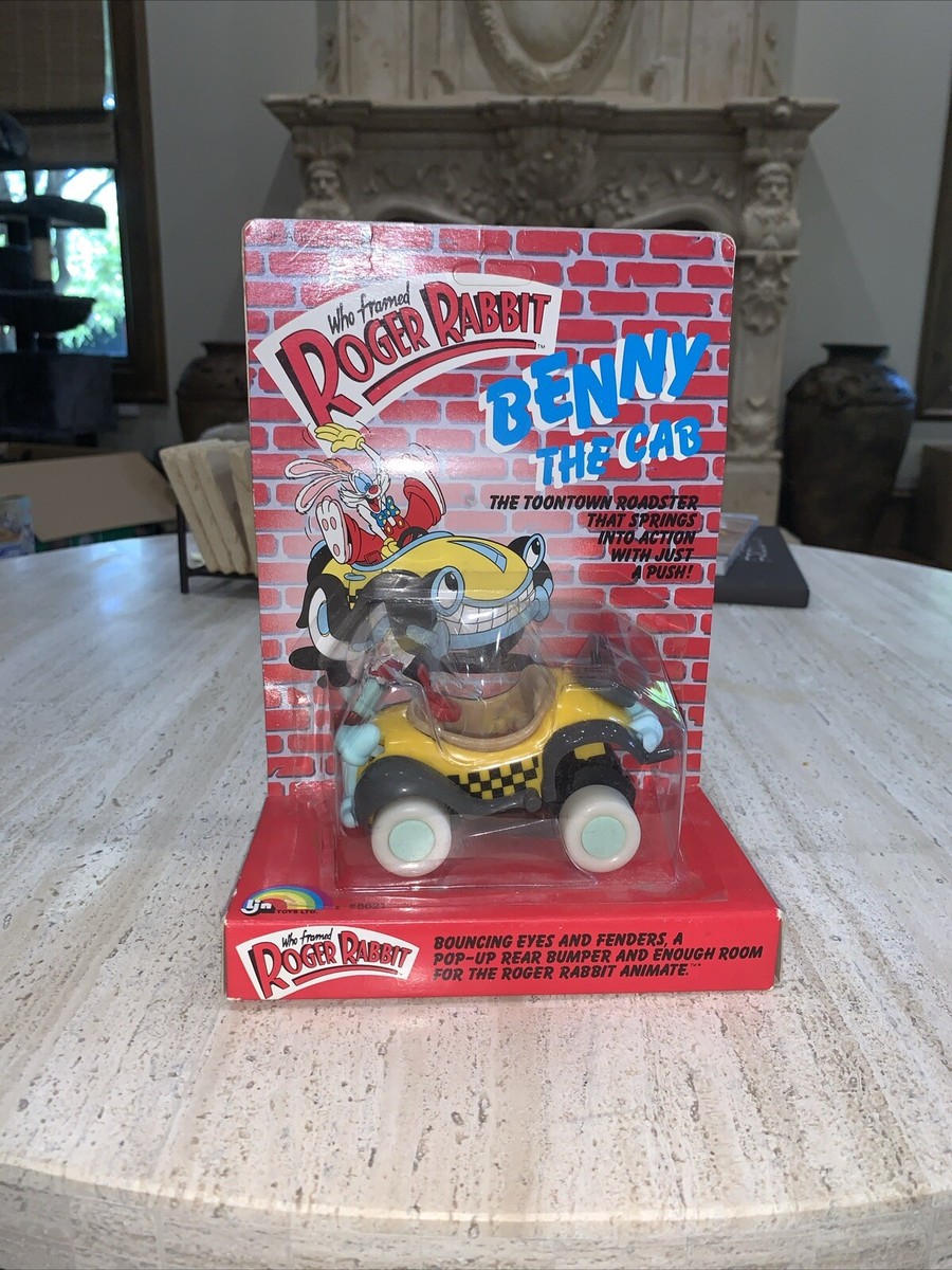 Roger Rabbit Benny The Cab Animate Figure! LJN 1987! Unpunched