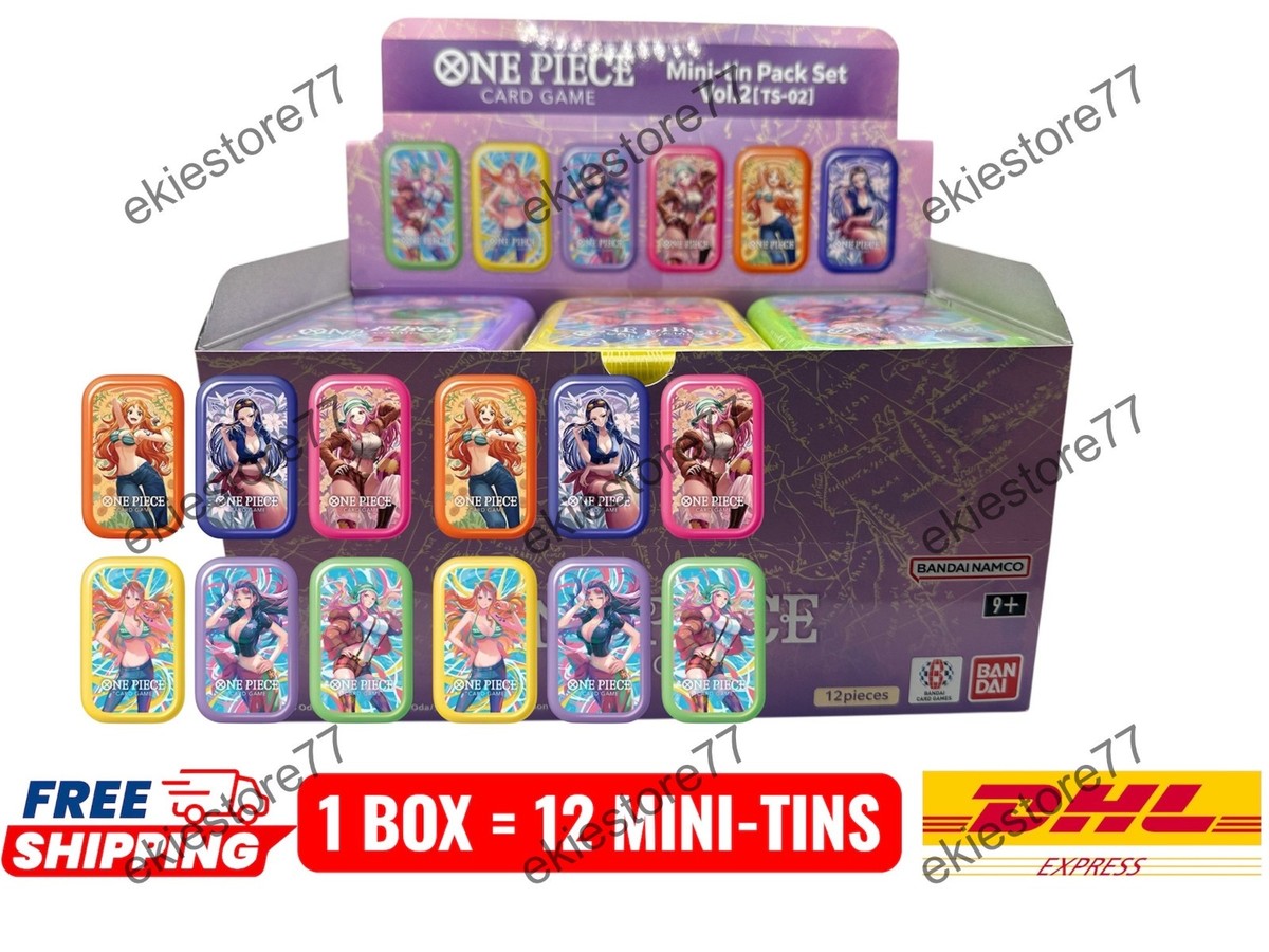 ONE PIECE CARD GAME 12 Mini-Tin Vol.2 Japanese Version Factory