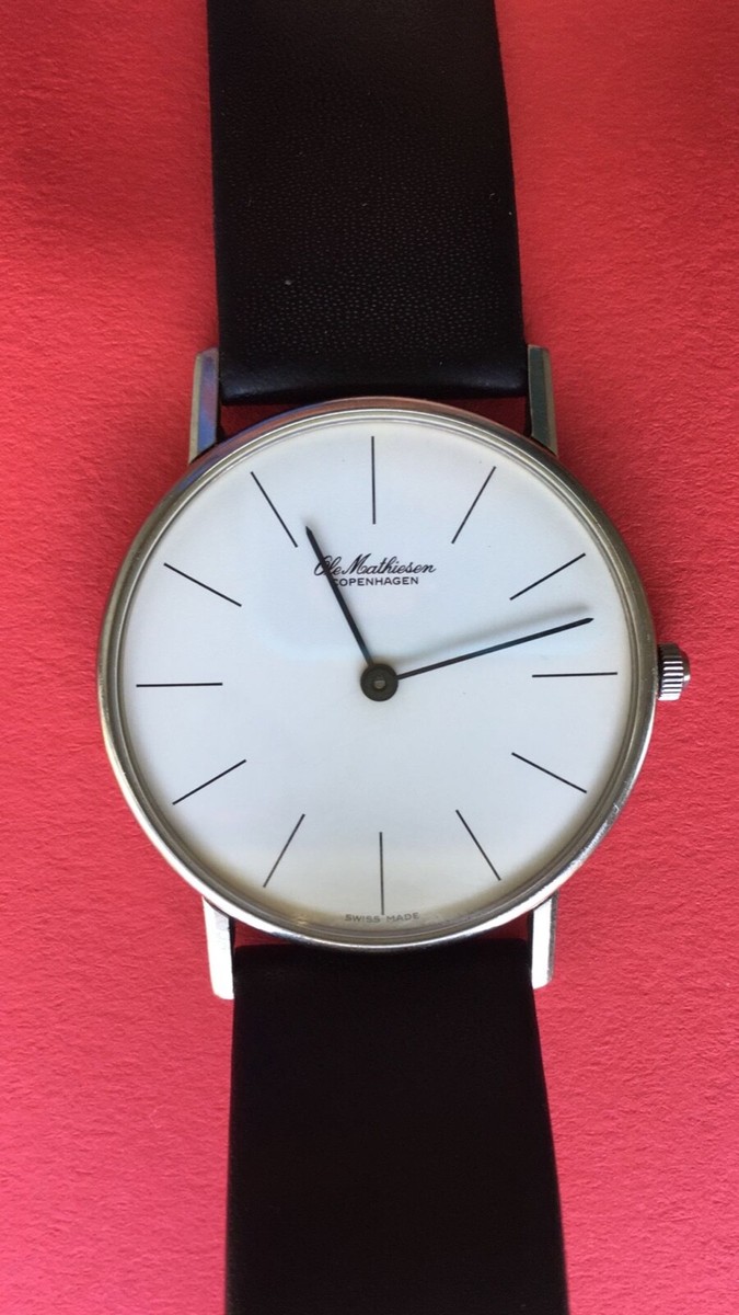 Ole Mathiesen Classic Series Watch, excellent condition | eBay