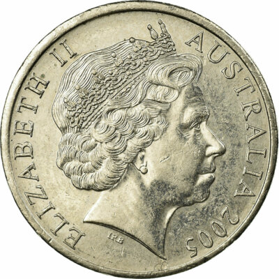 694732] Coin, Australia, Elizabeth II, 20 Cents, 2005, Royal