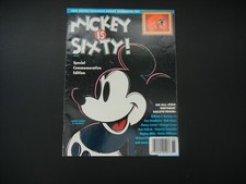 Mickey Is Sixty Magazine 1988 Commemorative Edition EX No Ml