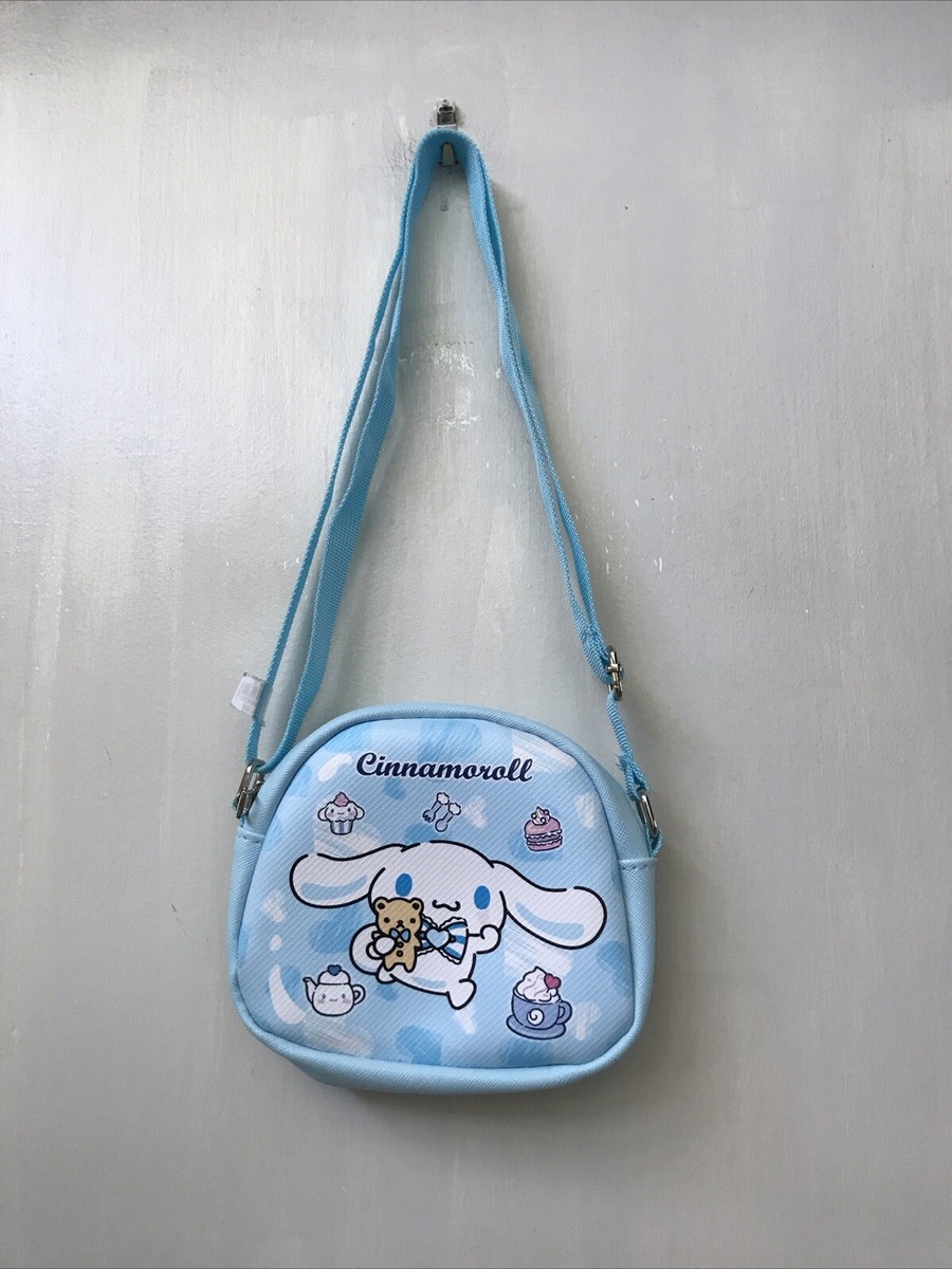 Sanrio Cinnamoroll Cinnamonroll Crossbody Blue Mini Bag | eBay