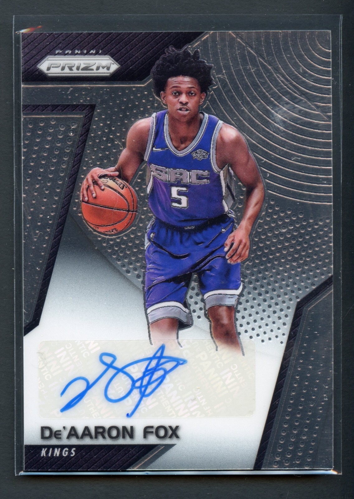 De'Aaron Fox 2017 Prizm #RS-DF Rookie Signatures Price Guide