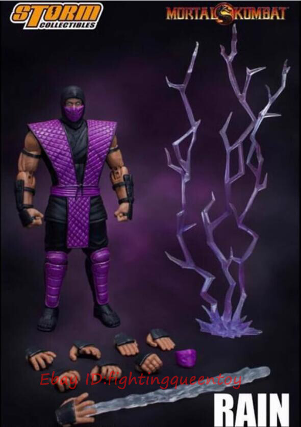 Storm Toys Mortal Kombat Rain Purple Color Ver. 1/12 Action Figure