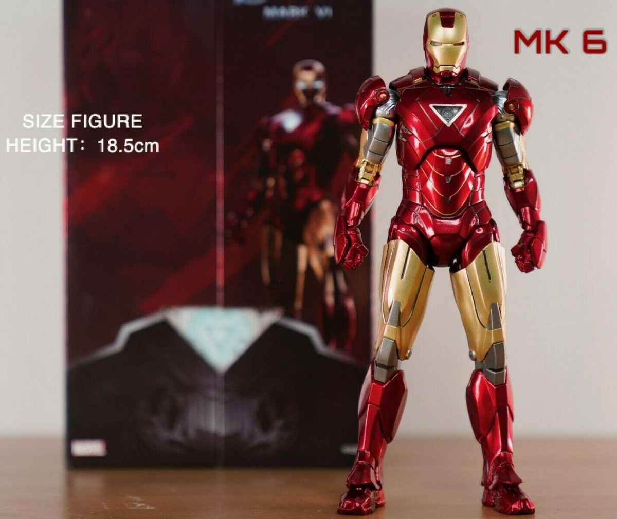 ZD TOYS IRON MAN Mark VI MK6 Marvel Avengers 7