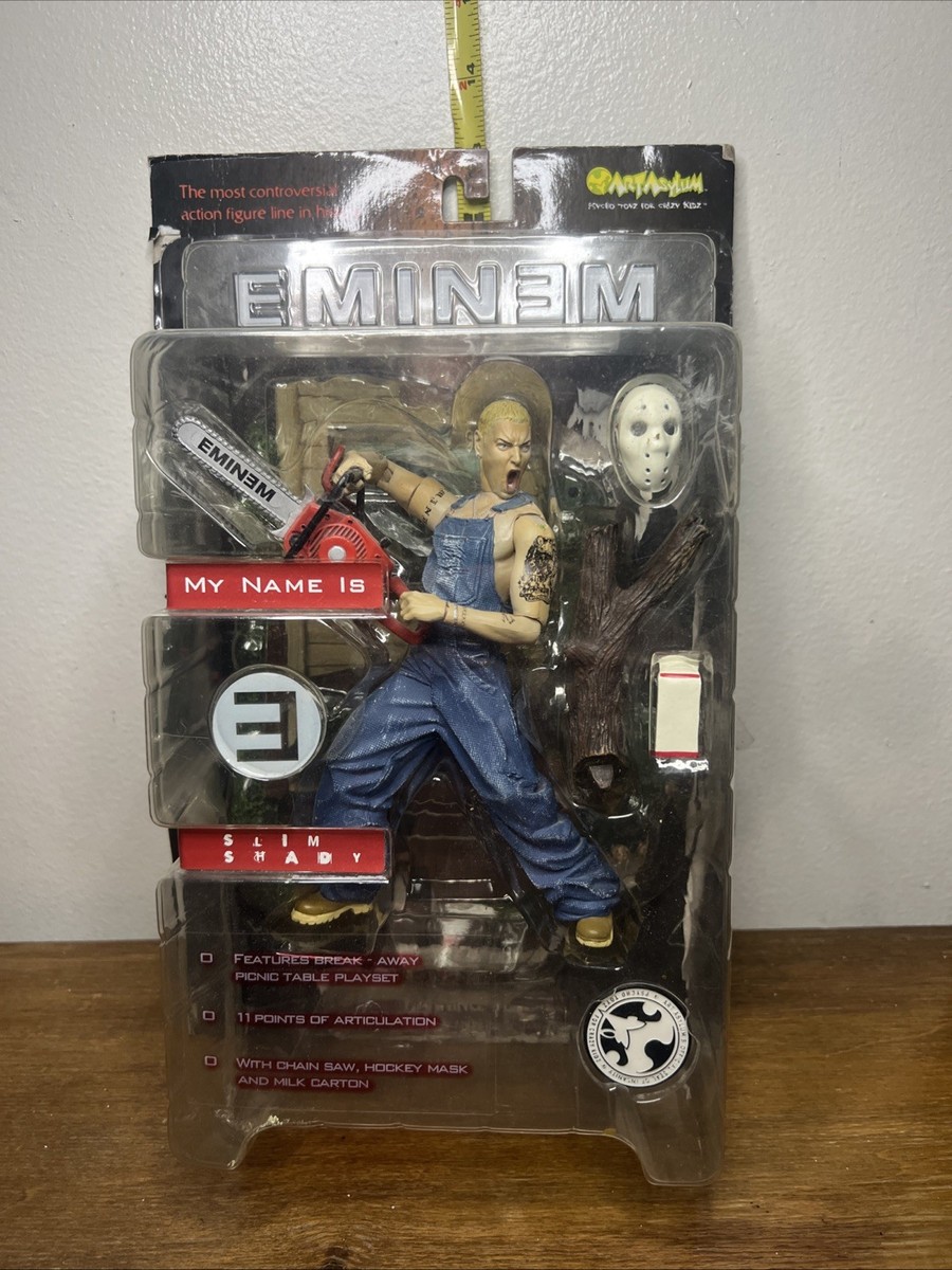 Art Asylum Eminem Slim Shady Chainsaw Marshall Mathers 7 inch