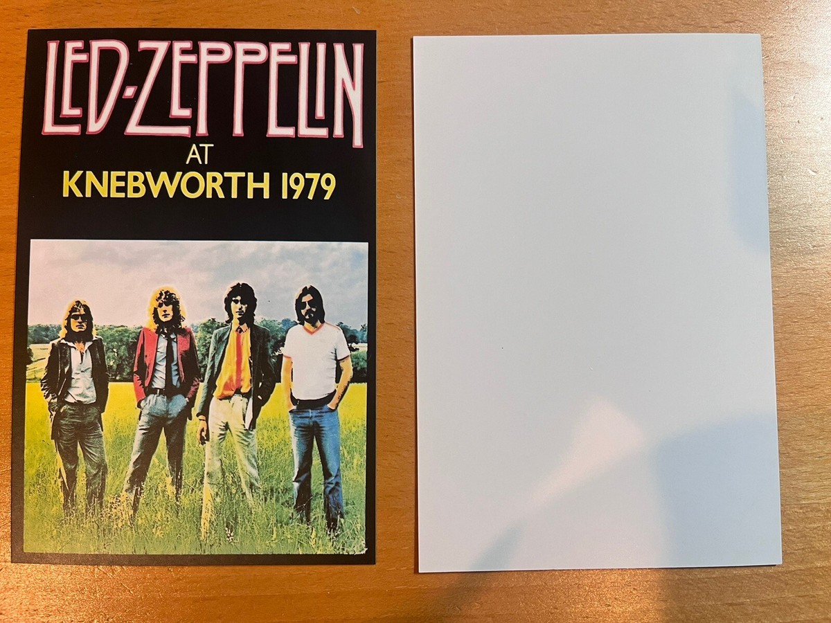 Led Zeppelin Knebworth 1979 4