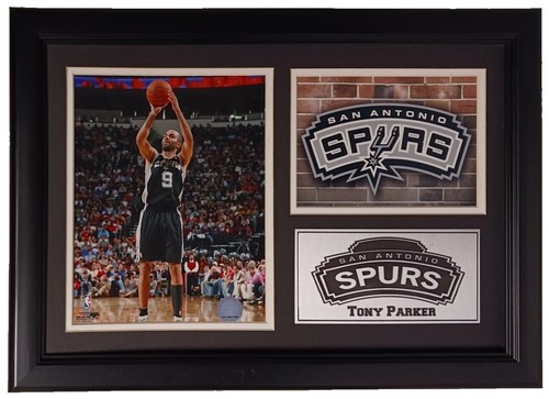 Tony Parker 2022-23 Panini Prizm Blue Sparkle Parallel /144 San