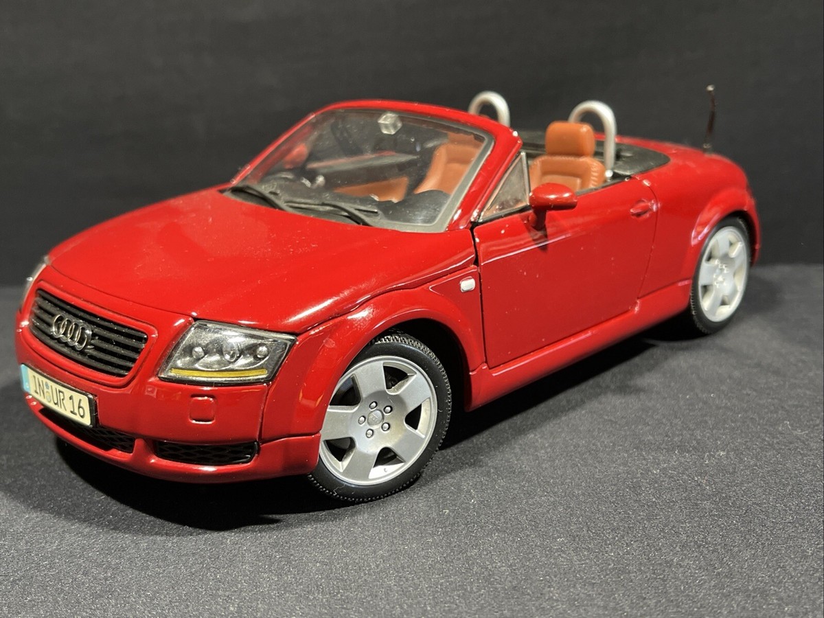 Audi TT Roadster Red Maisto 1/18 Scale | eBay