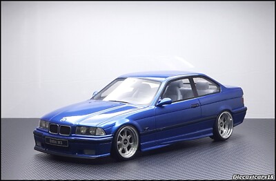 1/18 OttoMobile Tuning BMW E36 Blue Resine With Aluminium Rims