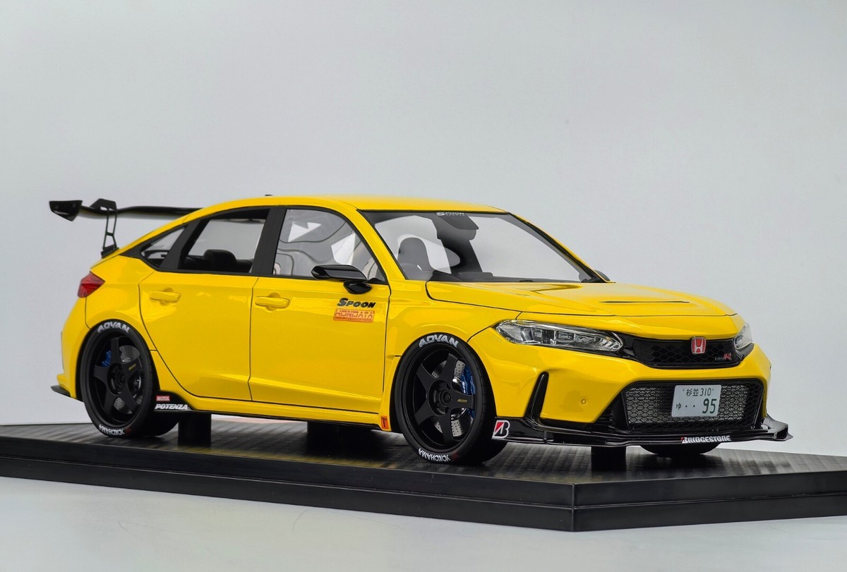 1/18 Peako Civic Type R FL5 Spoon Sport Yellow Limtied 50 pcs | eBay