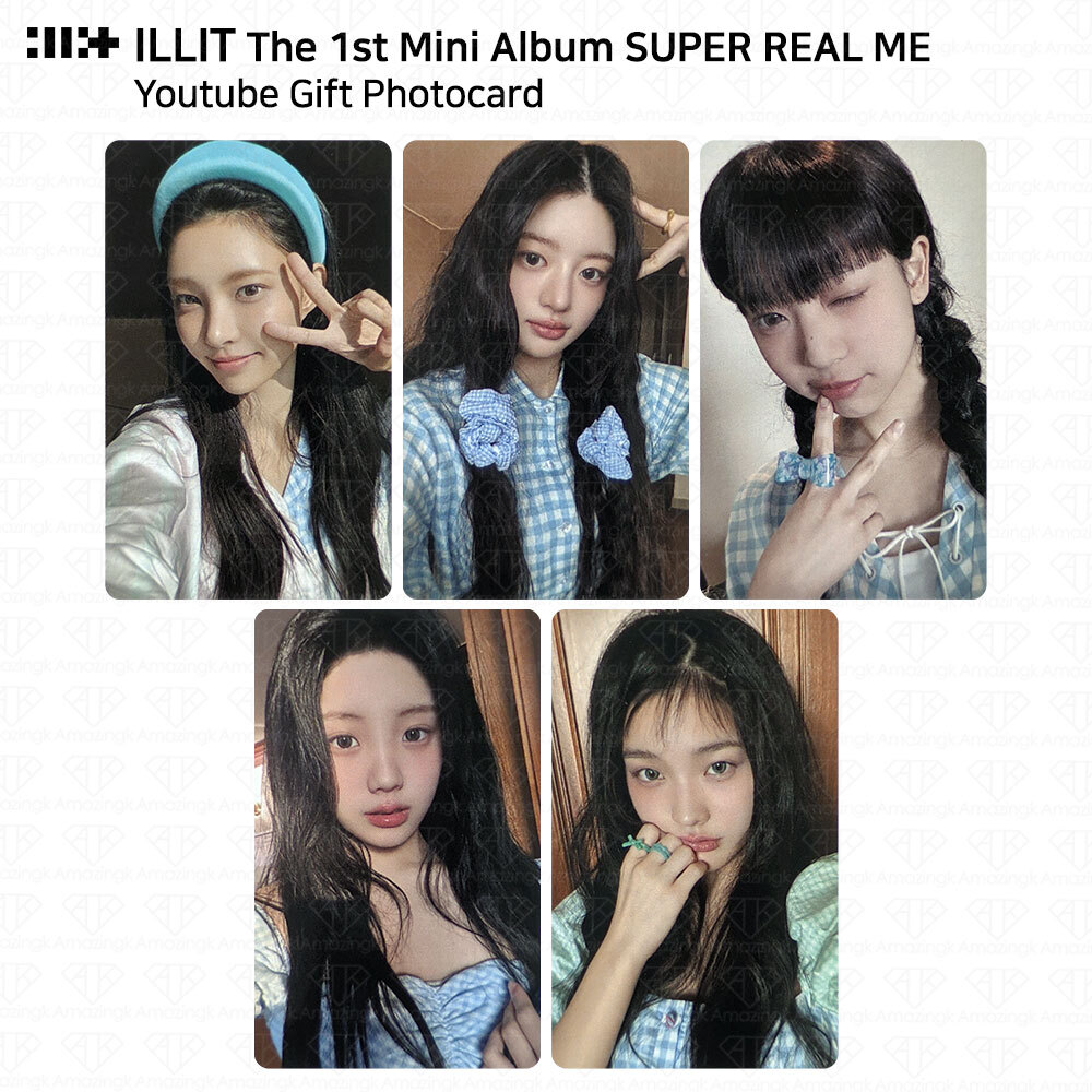 ILLIT The 1st Mini Album Super Real Me Youtube Gift Benefit