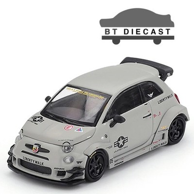MINI GT LBWK ABARTH 595 LB-WORKS x ABAS WORKS FIGHTERS 1/64 MATTE