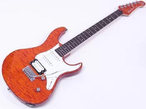 YAMAHA PACIFICA212VQM CMB Caramel Brown Electric Guitar with gig