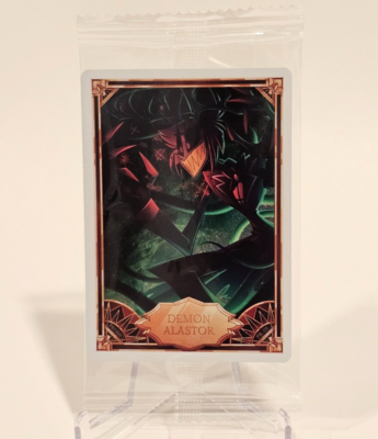 Hazbin Hotel Trading Card - Demon Alastor FOIL Promo Card PR-01