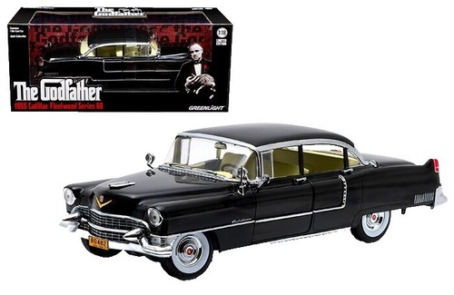 Greenlight 1955 Cadillac Fleetwood Series 60 Black The Godfather 1