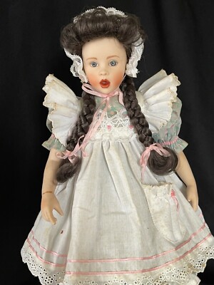Franklin Heirloom Doll Porcelain Mary Mary Quite Contrary | eBay