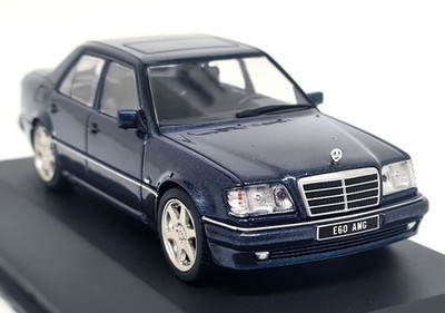 Solido 1/43 - Mercedes Benz E60 AMG W124 E500 Blue Diecast Scale