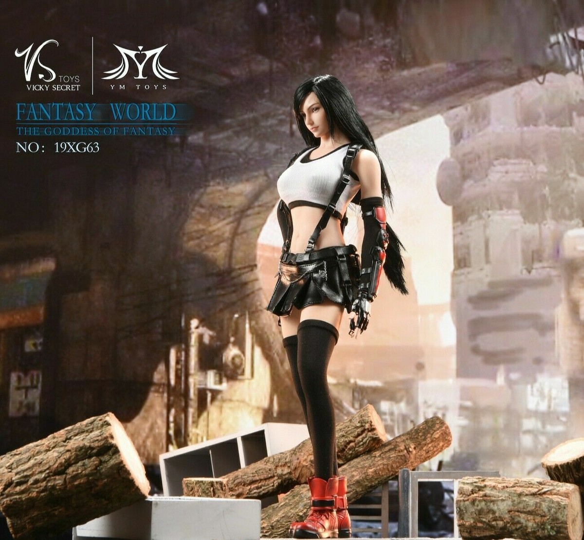 VSTOYS 19XG63 1/6 The Goddess of Fantasy Tifa 3.0 w/Two Head