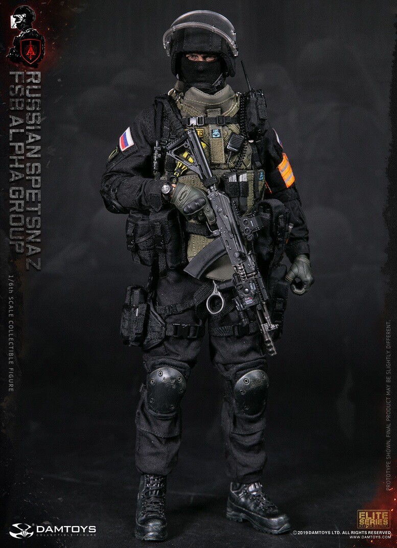 IN STOCK Damtoys 1/6 78064 Russian Spetsnaz Fsb Alpha Group Action