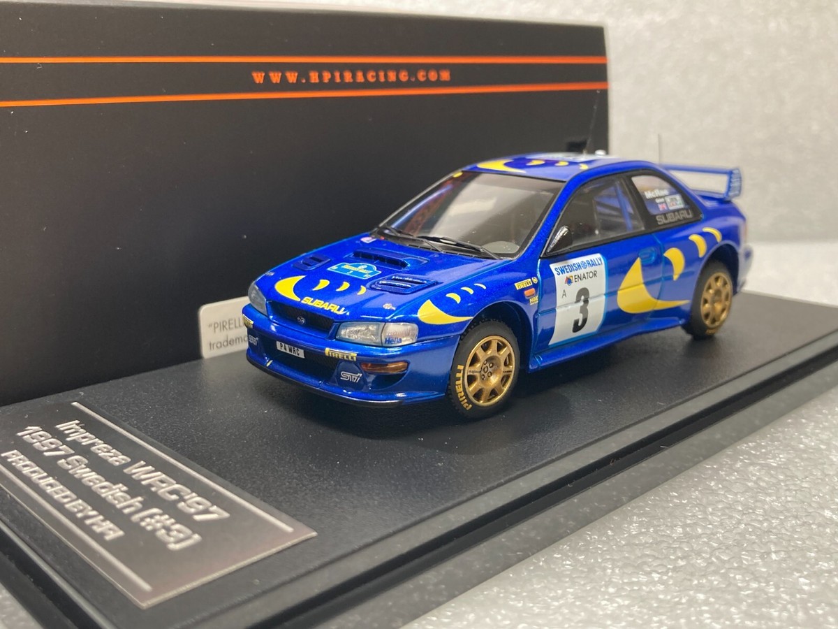 HPI Racing 1/43 8595 SUBARU Impreza WRC'97 (#3) 1997 Swedish Colin