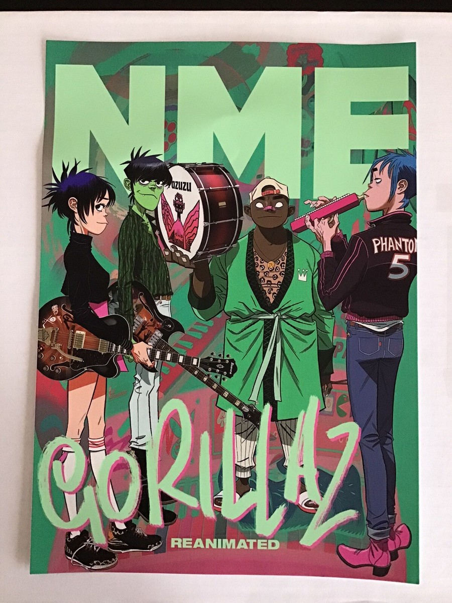 Gorillaz Art Print “NME Gorillaz Reanimated” - 13.75” x 9.75” | eBay