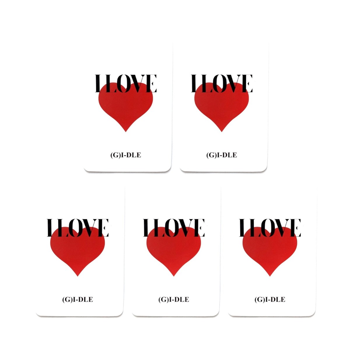 G)I-DLE Official Photocard - Mini Album I LOVE Kpopmerch Shopee