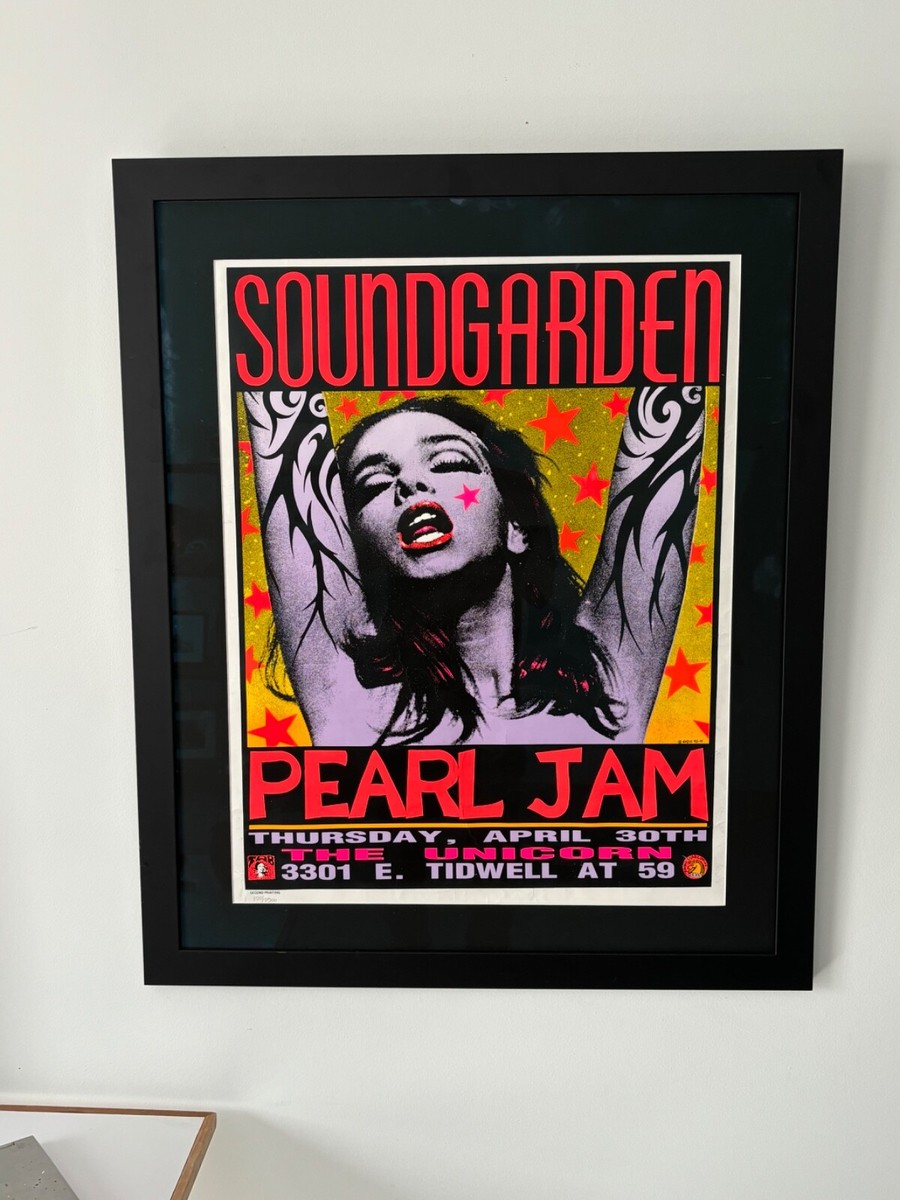 Pearl Jam Soundgarden Kozik Poster | eBay
