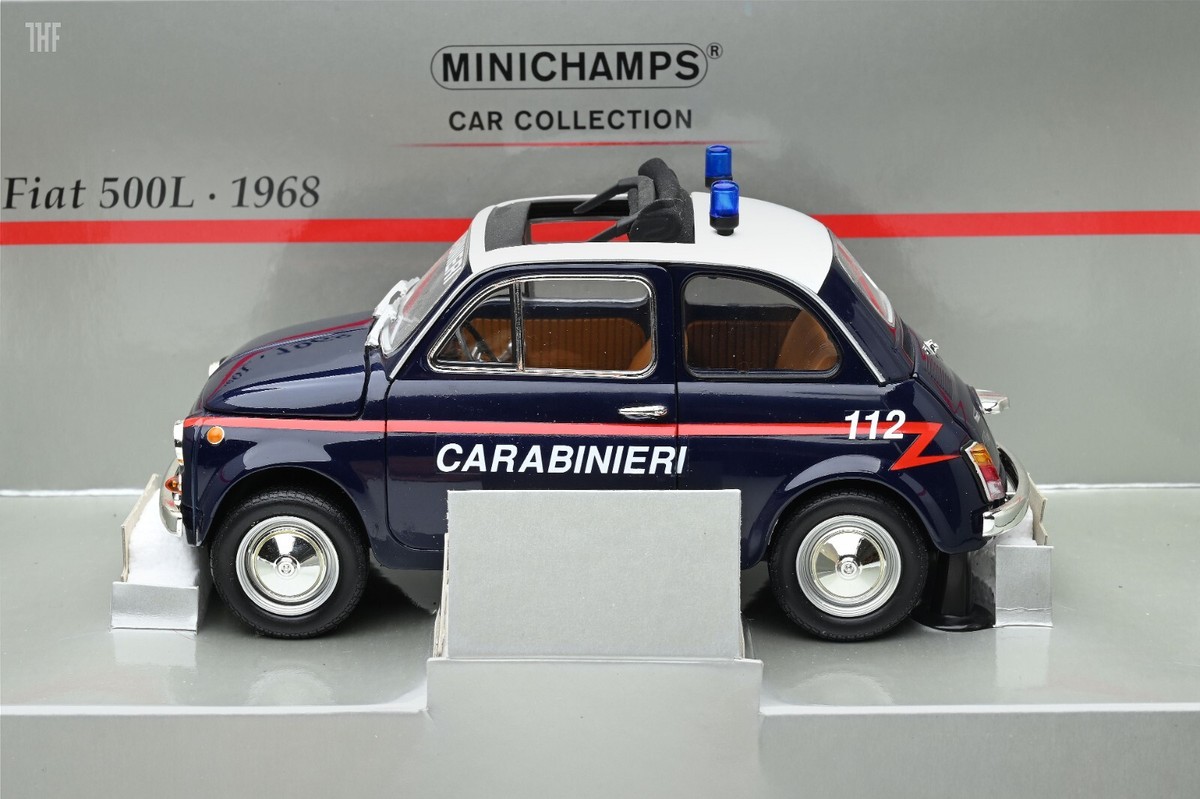 1/18 Minichamps FIAT 500L Carabinieri 1968-150121690*AS IS | eBay