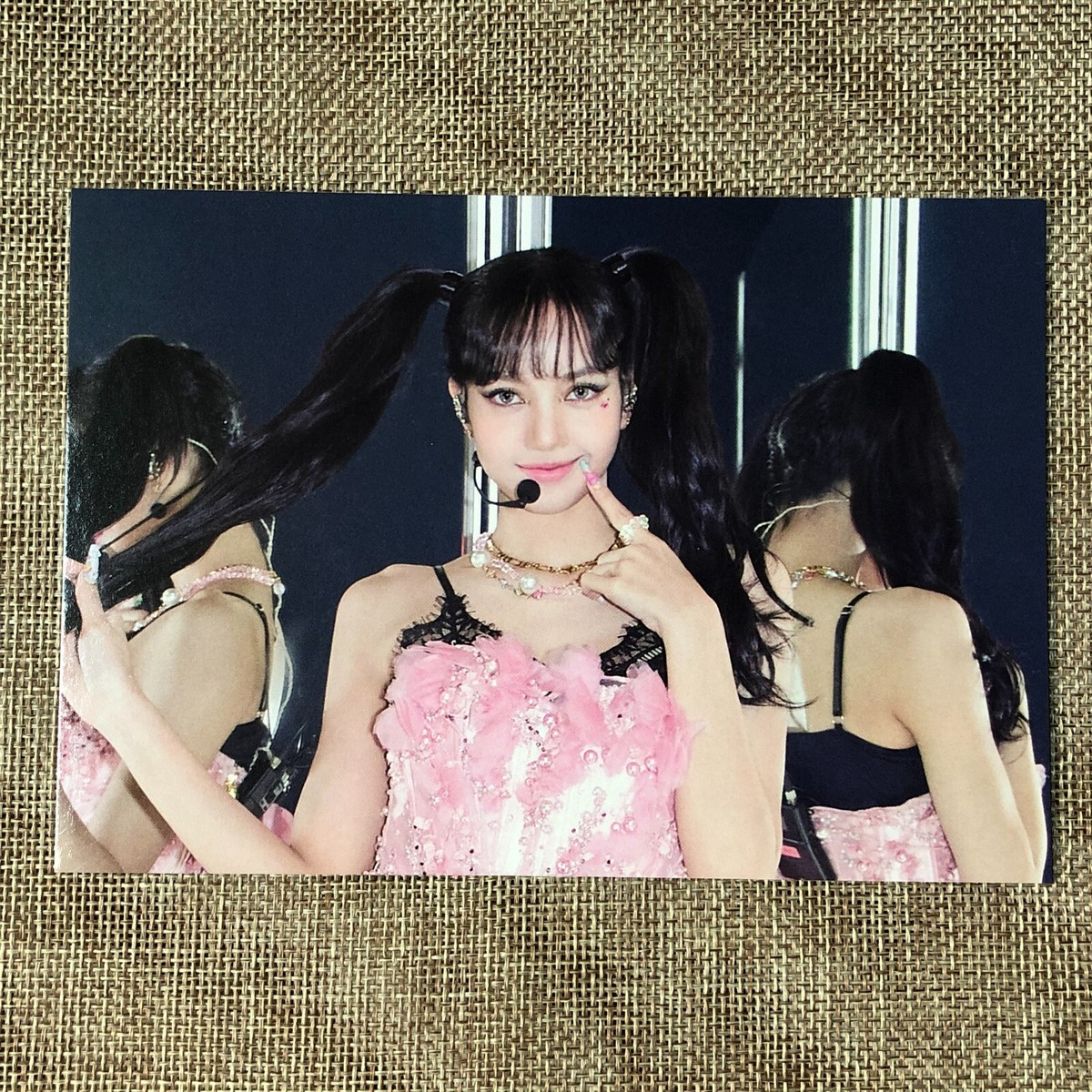 BLACKPINK LISA [ THE SHOW DVD ] Official Postcard Photo / New